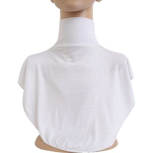 WiseGoods Luxe Col Onderhemd Dames - Nek Cover - Hemd - Hemden - Top Ondergoed - Kleding - Kleren Vrouw - Coltrui - Winter - Wit