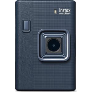 Fujifilm - INSTAX mini Liplay+ - Hybride Instant Camera - Midnight Blue