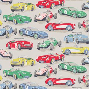 Cath Kidston Vliesbehang Vintage Cars Multi
