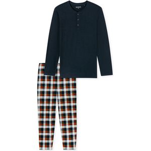 SCHIESSER - Pyjama lang - Nachtblauw - Family - 2-delig
