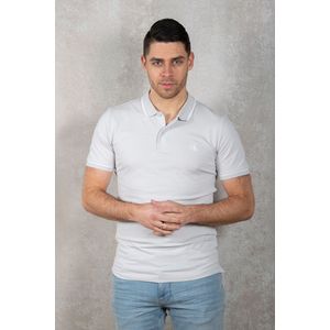 Tipping Slim Polo - Grijs - XS