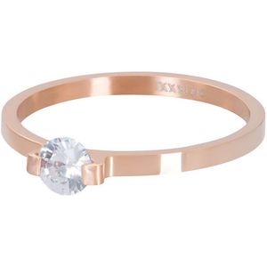 iXXXi-Fame-Mini Glamour Stone-Rosé goud-Dames-Ring (sieraad)-16mm