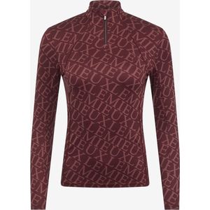 Lemieux Trainingsshirt Fleur Donkerrood - 38