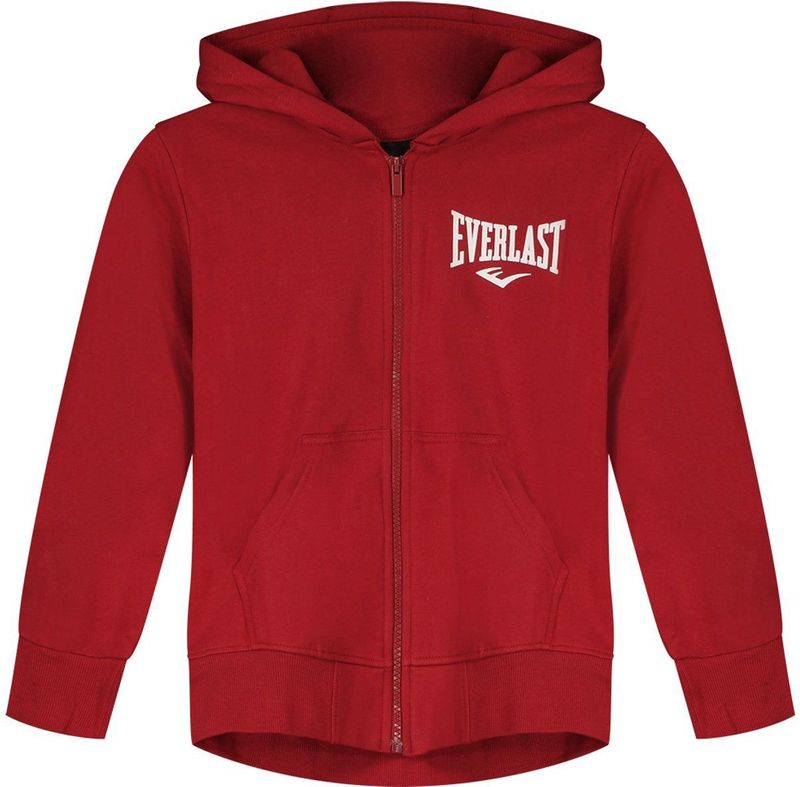 Everlast - LFS FW Basic - Sweatshirt - Bordeaux - Met Rits - 8 Years