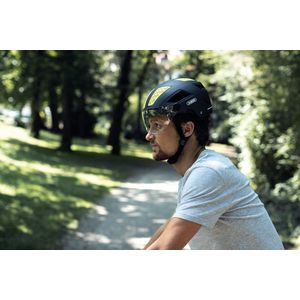 Abus Hyban 2.0 ACE stadsfiets helm - Polar White -L