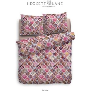 Heckett & Lane Rachela Dekbedovertrek - Eenpersoons - 140x200/220 cm - Roze