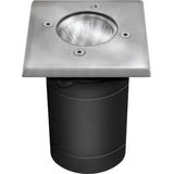 Kanlux S.A. - LED GU10 grondspot RVS rond Modern IP67 - Enkelvoudig voor 1 LED GU10 spot