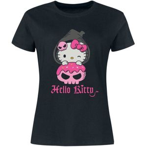 Hello Kitty Hello Kitty Dames T-shirt - zwart - L