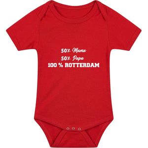 100% Rotterdam Babyromper - 010 - rotterdamer - geboorte - baby - cadeau - rompertje