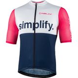 Nalini - NEW CLASSICA - Fietsshirt - Blauw - Wit - Korte Mouwen