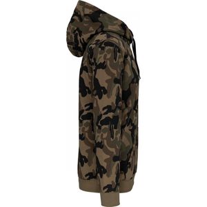 Kariban Herensweater met capuchon K476 - Olive Camouflage - XXL