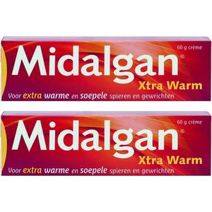 Midalgan Warm Crème 2x60gr