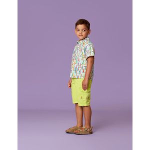 Oilily - Pietro shorts - Groen - 116/6yr