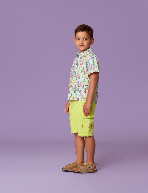 Oilily - Pietro shorts - Groen - 116/6yr