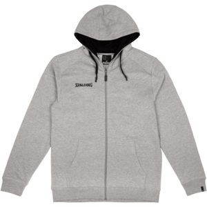Spalding Flow Zipper Sweater Met Kap Heren - Grijs Gemeleerd | Maat: XXL