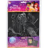 Disney Princess Kraskunst Poster - 26 x 19.5 cm - 2 Stuks