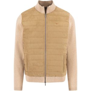 Fynch-Hatton - 1509-340 - Sweatvest - Taupe - Heren