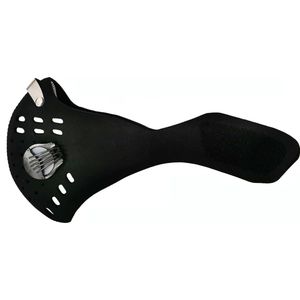 Anti-smogmasker met actieve kool + 3 N99 filters (zwart)