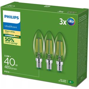 Philips - UltraEfficient LED-lampen - Wit - 50.000 Uur Levensduur