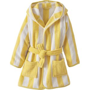 TRANSAT - Gestreepte Badjas - Geel - Voor Kinderen