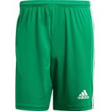 adidas - Squadra 21 Shorts Youth - Groen Voetbalbroekje - 152 - Groen
