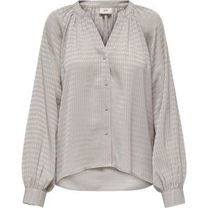 Jacqueline de Yong Blouse Jdyjulia L/s Loose Shirt Wvn 15330379 Chateau Gray Dames Maat - M