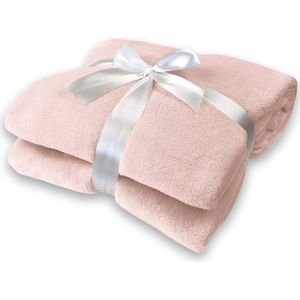 Zachte knuffeldeken in trendy kleuren - Microvezel fleece deken 150x200 cm