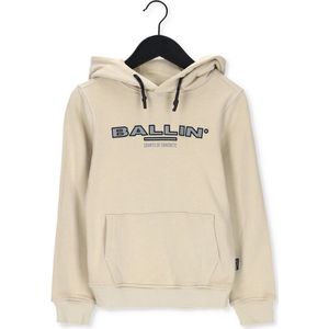 Ballin Amsterdam - Jongens Regular Fit Hoodie - Bruin - Maat 128