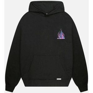 Off The Pitch - Burning Flower - Hoodie - Zwart