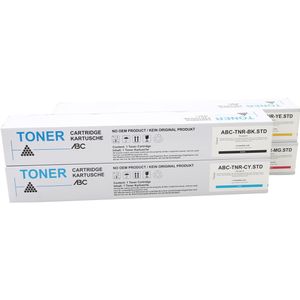 ABC huismerk set 4x toner geschikt voor Samsung 808S geschikt voor Samsung MultiXpress 4 X4200 X4220RX X4250LX X4300LX