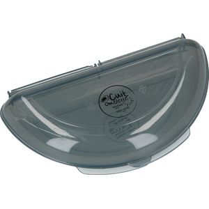 Speciale Magnetron Omelet Maker Grijs – 19x9cm | Maak uw Omelet in de Magnetron | Magnetronbestendige Bewaarbak en Opwarmbak