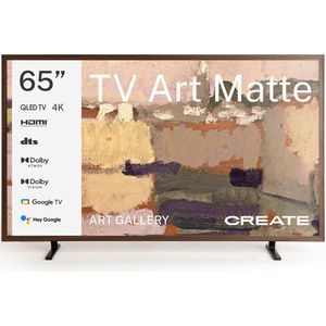 CREATE - QLED 4K 65"" Smart TV met antireflectiescherm en kunstgalerij - TV ART MATTE