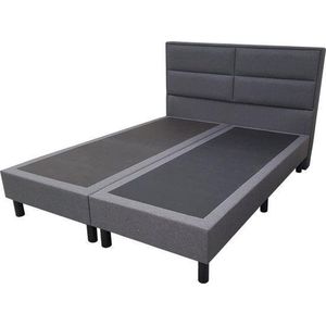 Bed4less Boxspring 160 x 200 cm - Losse Boxspring - Tweepersoons - Antraciet