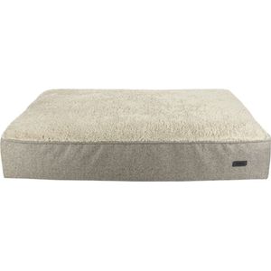 Nobby Orthopedische Hondenmatras Calbu - Rechthoek - Beige - Bruin - Hondenmand - 120 x 80 x 16 cm