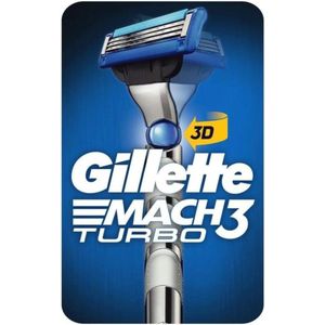 Turbo Scheermes met Handvat en Scheermesje voor Mannen