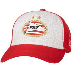 PSV Cap All Over Rood Wit SR