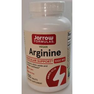 Arginine 1000 mg (100 tabletten) - Jarrow Formulas