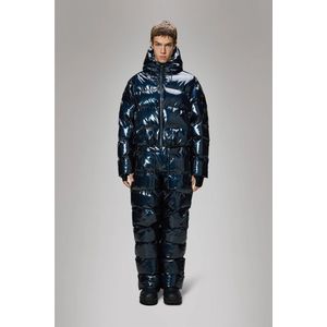 Rains Alta Short Puffer Jacket W3T3 Winterjack (blauw |waterdicht)