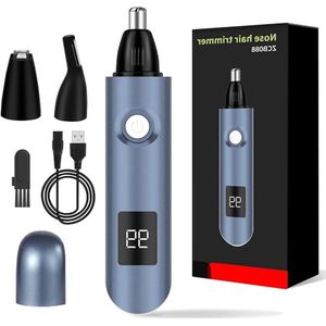 Neustrimmer - Oortrimmer - Neushaar trimmer - Neus tondeuse - Gezichtsverzorging - Mannen - Dames - Elektrisch - Grooming