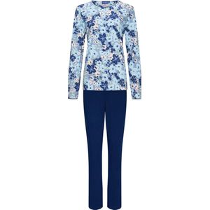 Pastunette - Dames Pyjama set Mary - Blauw - Katoen - Interlock - Maat 36