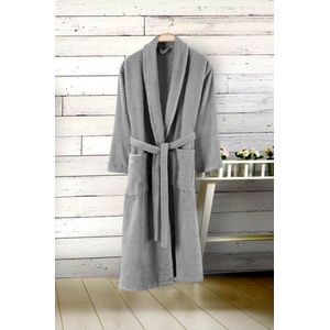 Badjas Grijs (XL) 100% Katoen