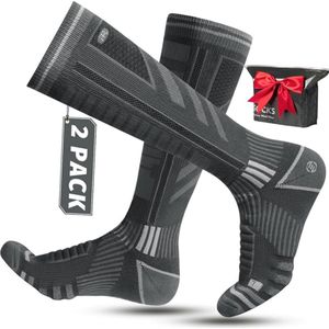 Equivera - Compressie Skisokken - Dikke Kousen - Warme Kousen