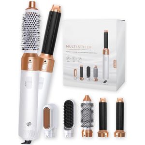 Equivera Multistyler - Airstyler - Krultang 5 in 1 - Fohnborstel - Stijltang