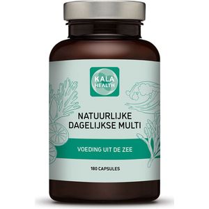 Natuurlijke Multivitamine - 180 Capsules - De meest complete Multivitamine - Kala Health