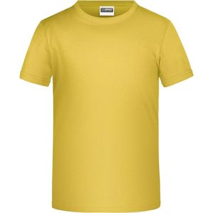 James And Nicholson Childrens Boys Basic T-Shirt (Geel)
