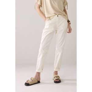 Chino Broek - Off White - Katoen/Elastaan