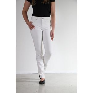 New Star - Orta wit twill broek L32 dames straight - maat 29