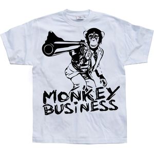 Hybris Monkey Business T-Shirt SH-1-15230-LFH1-10 White-S