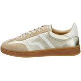 Sneakers - Leer - Glad Leer, Suède - Ronde Neus, Platte Hak