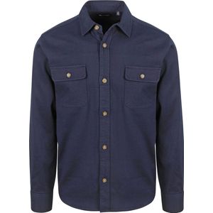 Suitable Cia Overshirt Donkerblauw (navy) - Maat XL - Heren